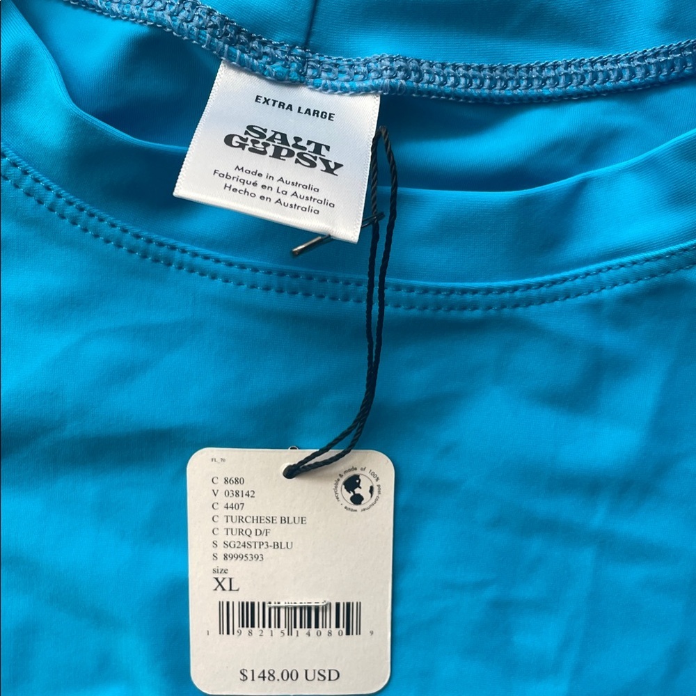 Salt Gypsy Ruched Rashguard XL - Picture 3 of 4